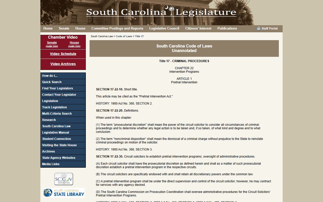 Pickens County criminal court records expungement statutes