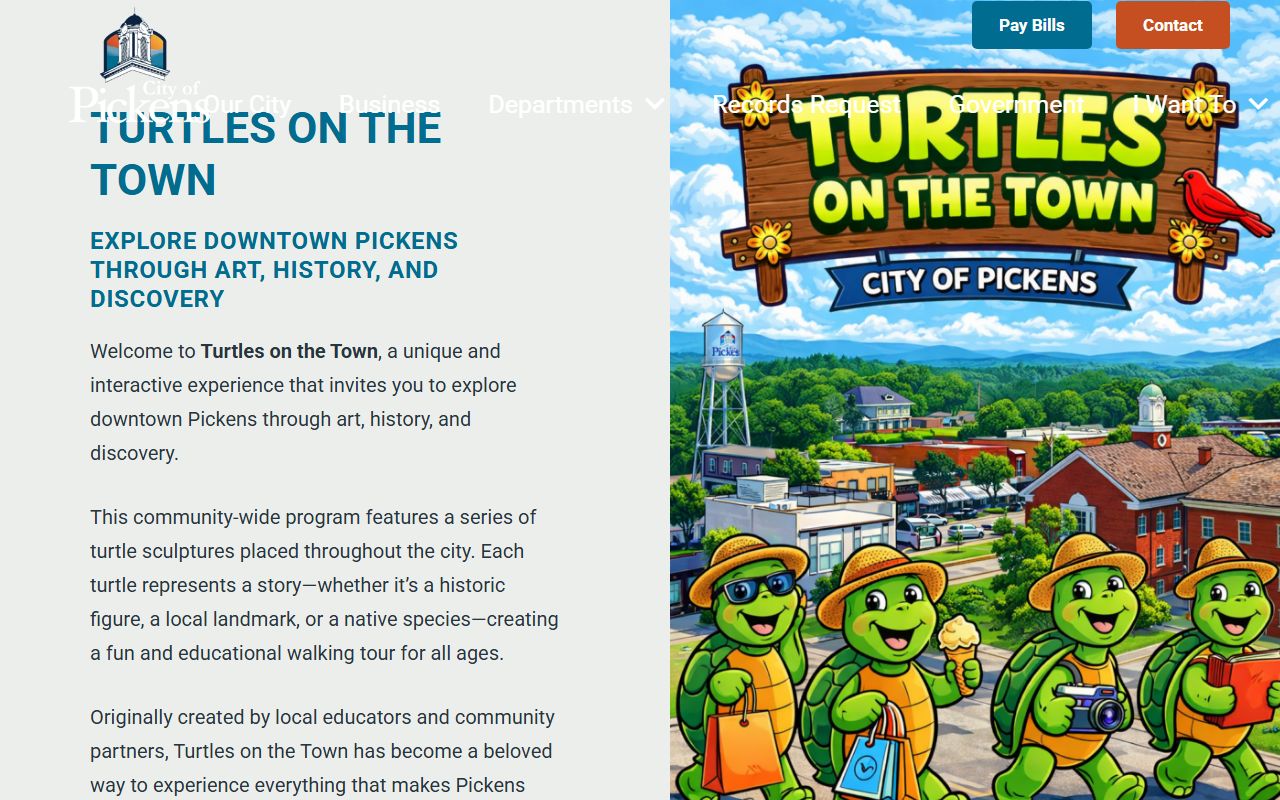 Pickens County court records City of Pickens history